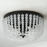 Потолочный светильник круглый с стеклянными бусинами Uniformity варинант исполнения - 3 | Loft Concept в Челябинске