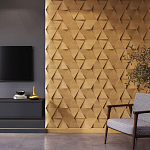 Гипсовая 3D панель с принтографией PM-49 варинант исполнения - 1 | Loft Concept в Челябинске