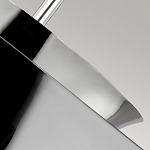 Подвесной светильник с широким многоярусным металлическим плафоном цвета никель в современном стиле Feiss варинант исполнения - 3 | Loft Concept в Челябинске