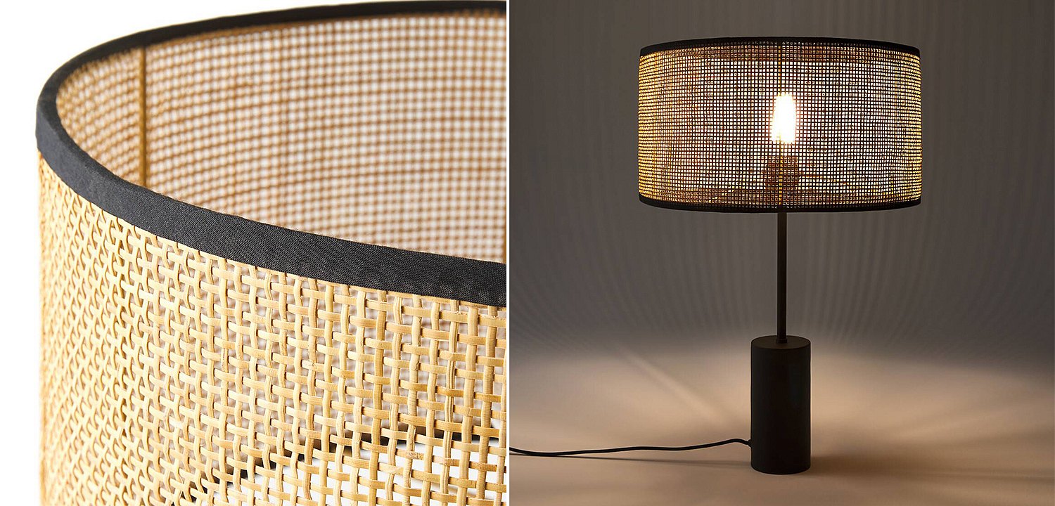 Настольная лампа Solvei Wicker Table lamp Настольная лампа Solvei Wicker Table lamp - Loft-Concept в Челябинске