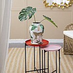 Ваза из фарфора с ручной росписью Leopard Collection  варинант исполнения - 6 | Loft Concept в Челябинске