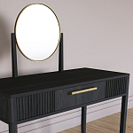 Туалетный Стол с зеркалом Primo Черный дуб варинант исполнения - 3 | Loft Concept в Челябинске