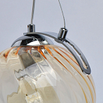 Подвесной светильник со стеклянном плафоном в форме бокала Kaleido варинант исполнения - 9 | Loft Concept в Челябинске