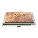 Портсигар на 10 сигарет с газовой зажигалкой из натурального камня Авантюрин Stone Cigarettes Cases варинант исполнения - 5 | Loft Concept в Челябинске