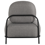 Кресло в серой рогожке  COLOR BLOCK варинант исполнения - 4 | Loft Concept в Челябинске