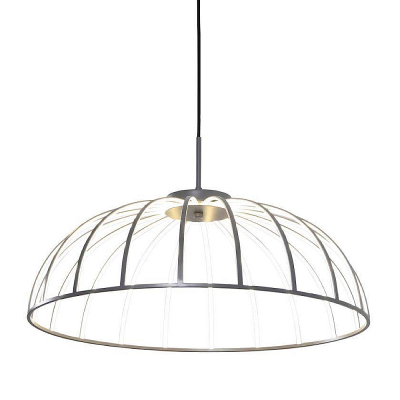 Подвесной светильник FRITURE VERTIGO PENDANT Серый матовый Белый в Челябинске | Loft Concept 