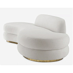 Элитный Диван Nice мягкой округлой формы  варинант исполнения - 3 | Loft Concept в Челябинске