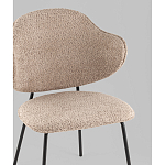 Стул Bellamy букле кофейный варинант исполнения - 2 | Loft Concept в Челябинске