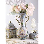 Ваза фарфоровая с попугаями Gaya варинант исполнения - 9 | Loft Concept в Челябинске