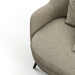 Мебельная ткань Шенилл Wangi серый цвет N 1166 варинант исполнения - 5 | Loft Concept в Челябинске