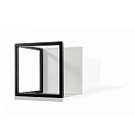 Полка навесная белая открытая Strict Lines  варинант исполнения - 4 | Loft Concept в Челябинске