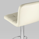 Барный стул с сиденьем молочного цвета Honory варинант исполнения - 6 | Loft Concept в Челябинске