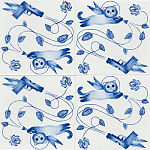 Плитка с узором Пистолеты варинант исполнения - 2 | Loft Concept в Челябинске