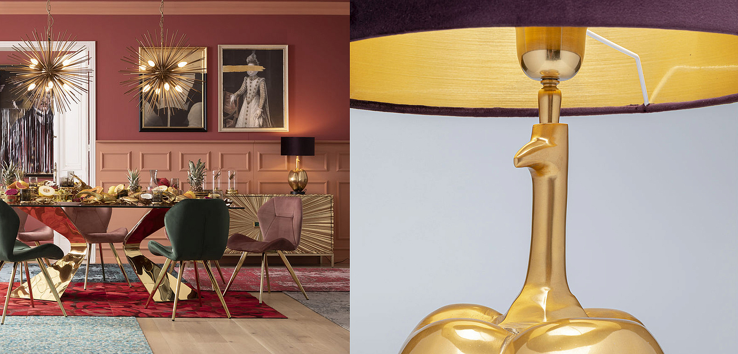 Настольная лампа Golden Pumpkin Настольная лампа Golden Pumpkin - Loft-Concept в Челябинске