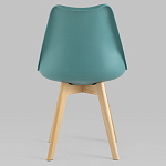 Стул с основой из пластика и мягким сиденьем Arvika Azure варинант исполнения - 4 | Loft Concept в Челябинске