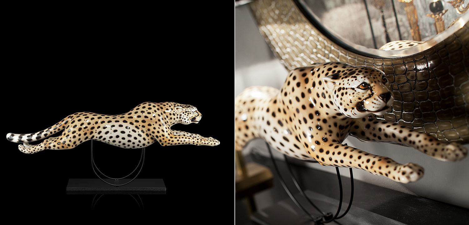 Статуэтка RUNNING CHEETAH W/BASE Статуэтка RUNNING CHEETAH W/BASE - Loft-Concept в Челябинске