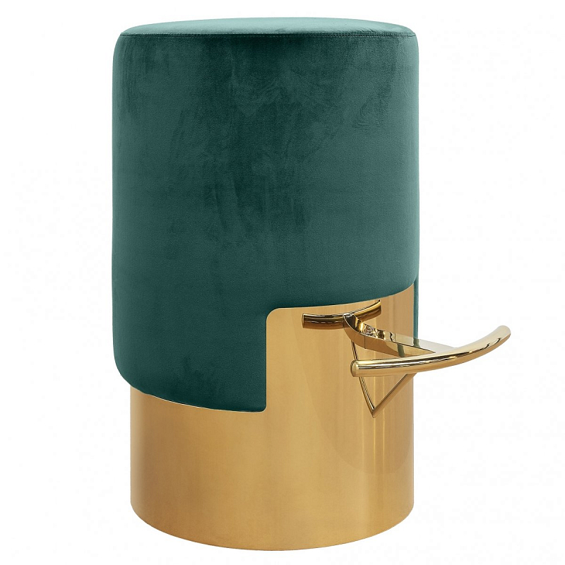 ELLA BAR STOOL Зеленый Барный стул Золотой Малахит (зеленый) ELLA BAR STOOL Зеленый Барный стул Золотой Малахит (зеленый) в Челябинске | Loft Concept