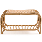 Скамья для прихожей из стеблей ротанга Willa Rattan Bench варинант исполнения - 3 | Loft Concept в Челябинске