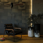 Гипсовая 3D Панель M-08 варинант исполнения - 2 | Loft Concept в Челябинске