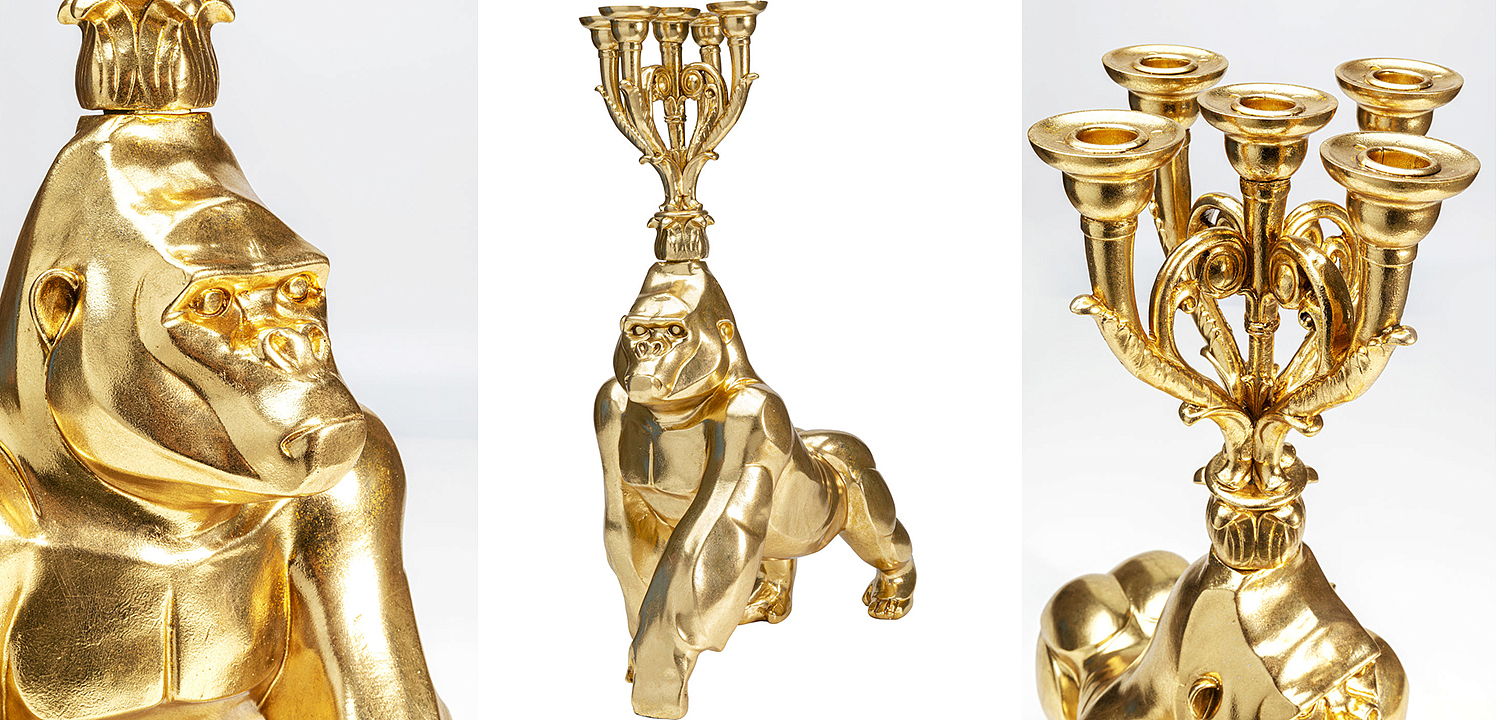 Подсвечник Golden Gorilla Подсвечник Golden Gorilla - Loft-Concept в Челябинске