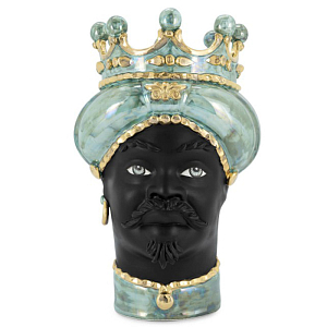 Ваза VASE MORO MAN MED. MOP green