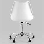 Офисный стул на металлическом основании EGGERY White варинант исполнения - 5 | Loft Concept в Челябинске