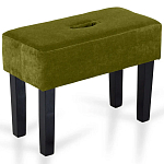 Мягкий  пуф на черных ножках Winton Pouf варинант исполнения - 3 | Loft Concept в Челябинске