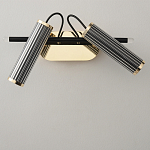 Бра с двумя цилиндрическими плафонами на магнитном креплении Bronze Concert варинант исполнения - 3 | Loft Concept в Челябинске