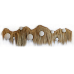 Большая дизайнерская Инсталляция из соломы RAFFIA Installation  варинант исполнения - 8 | Loft Concept в Челябинске