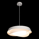 Подвесной светильник круглый белого цвета из металла Vita Cuna варинант исполнения - 4 | Loft Concept в Челябинске