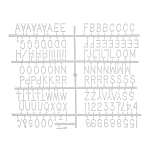 Доска для заметок Upcoming Events варинант исполнения - 3 | Loft Concept в Челябинске