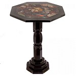 Кофейный стол из натуральных камней Змеевик и Яшма Natural Stone Tables варинант исполнения - 5 | Loft Concept в Челябинске