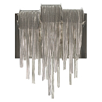 Бра с перфорированными металлическими дугами и цепочками 22 см Atlantis Chain варинант исполнения - 9 | Loft Concept в Челябинске