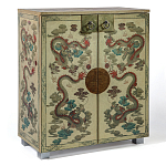 Комод в стиле шинузари с росписью Chinese Eastern Dragon варинант исполнения - 4 | Loft Concept в Челябинске