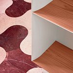 Дизайнерский стеллаж с вертикальными и горизонтальными полками Gio Ponti D.357.1 D.357.2 Rack варинант исполнения - 4 | Loft Concept в Челябинске