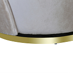 Кресло вращающееся велюровое кремовое Rotation варинант исполнения - 3 | Loft Concept в Челябинске