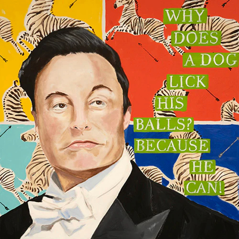 Картина Elon Musk: Because He Can Мульти Картина Elon Musk: Because He Can Мульти в Челябинске | Loft Concept