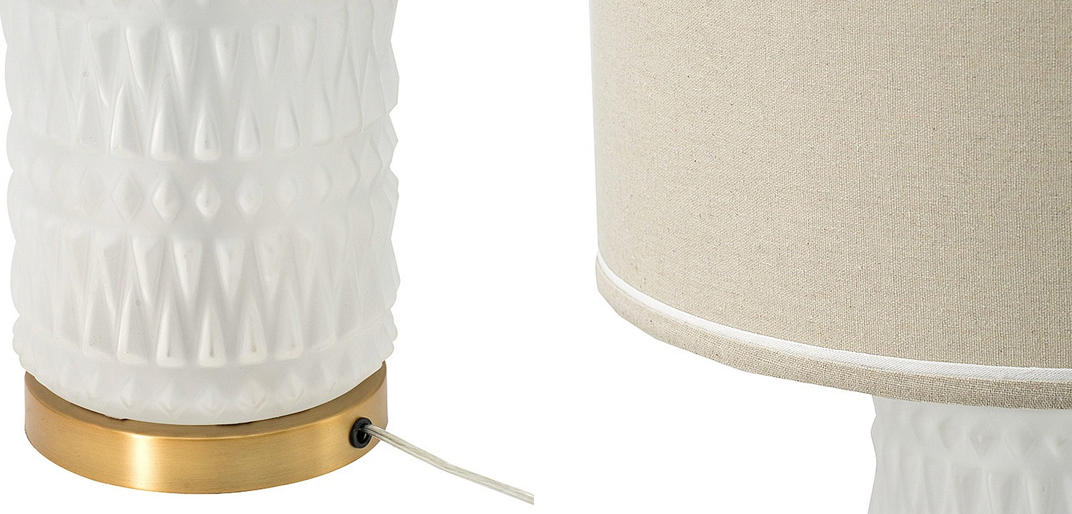 Настольная лампа с абажуром Muriel Table Lamp Настольная лампа с абажуром Muriel Table Lamp - Loft-Concept в Челябинске