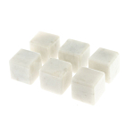 Камни для охлаждения виски из белого мрамора Natural Stone Cube варинант исполнения - 3 | Loft Concept в Челябинске