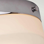 Потолочный светильник для ванных комнат с цилиндрическим плафоном из опалового стекла Elstead Lighting варинант исполнения - 2 | Loft Concept в Челябинске