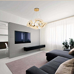 Люстра подвесная с 6-ю круглыми светодиодными лампами Catcher варинант исполнения - 2 | Loft Concept в Челябинске