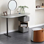 Консоль с зеркалом и  3-мя вращающимися ящиками Eloida варинант исполнения - 5 | Loft Concept в Челябинске