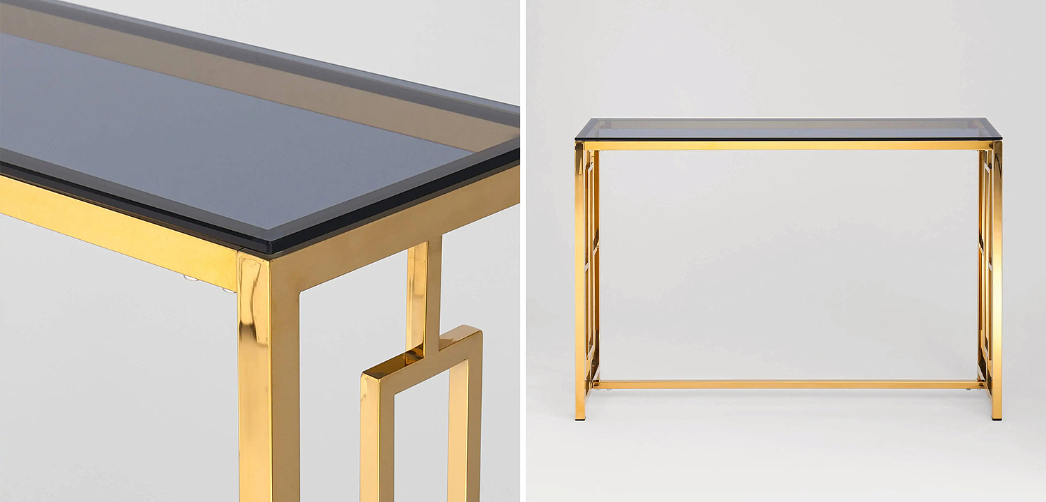 Консоль Milan Tables Gold Консоль Milan Tables Gold - Loft-Concept в Челябинске