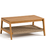 Стол журнальный для сада из акации Breathe Nature варинант исполнения - 1 | Loft Concept в Челябинске