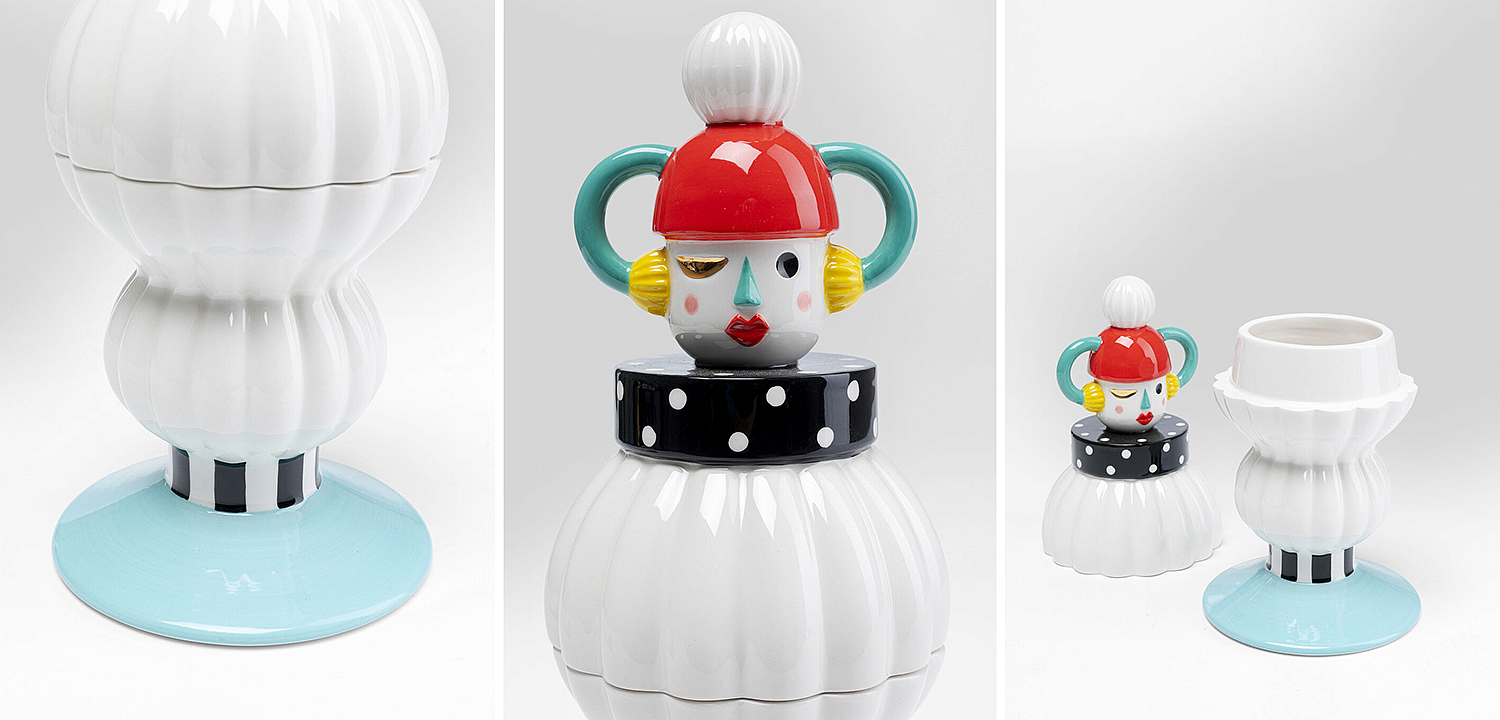 Ваза с крышкой Funny Doll Vase IV Ваза с крышкой Funny Doll Vase IV - Loft-Concept в Челябинске