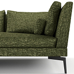 Мебельная ткань Шенилл зеленый цвет 138 см T4-22 варинант исполнения - 9 | Loft Concept в Челябинске