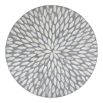 Столик с инкрустацией с перламутровым узором Flower Grey варинант исполнения - 2 | Loft Concept в Челябинске