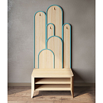 Вешалка «Байома» варинант исполнения - 1 | Loft Concept в Челябинске