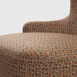 Мебельная ткань Шенилл терракотовый цвет 142 см T4-58 варинант исполнения - 9 | Loft Concept в Челябинске