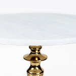 Кофейный стол с подстольем в виде балясины Balussy варинант исполнения - 3 | Loft Concept в Челябинске